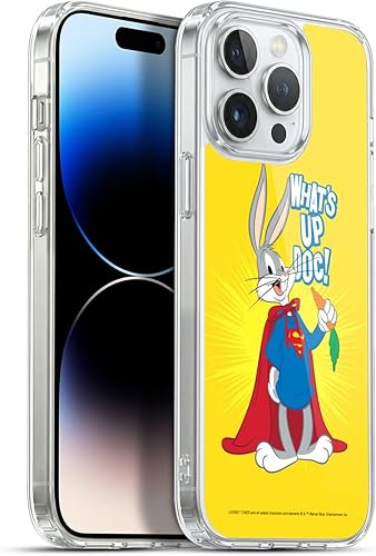 Miniatura 18 de Head Case Designs Funda de gel suave con licencia oficial de Looney Tunes Retro Bugs Bunny compatible con Apple iPhone 11 Pro Max Retro,Blanco y
