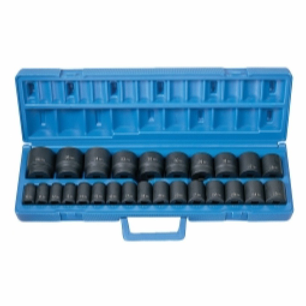 1/2" Drive 26 Pc. Standard Length Metric Master Set
