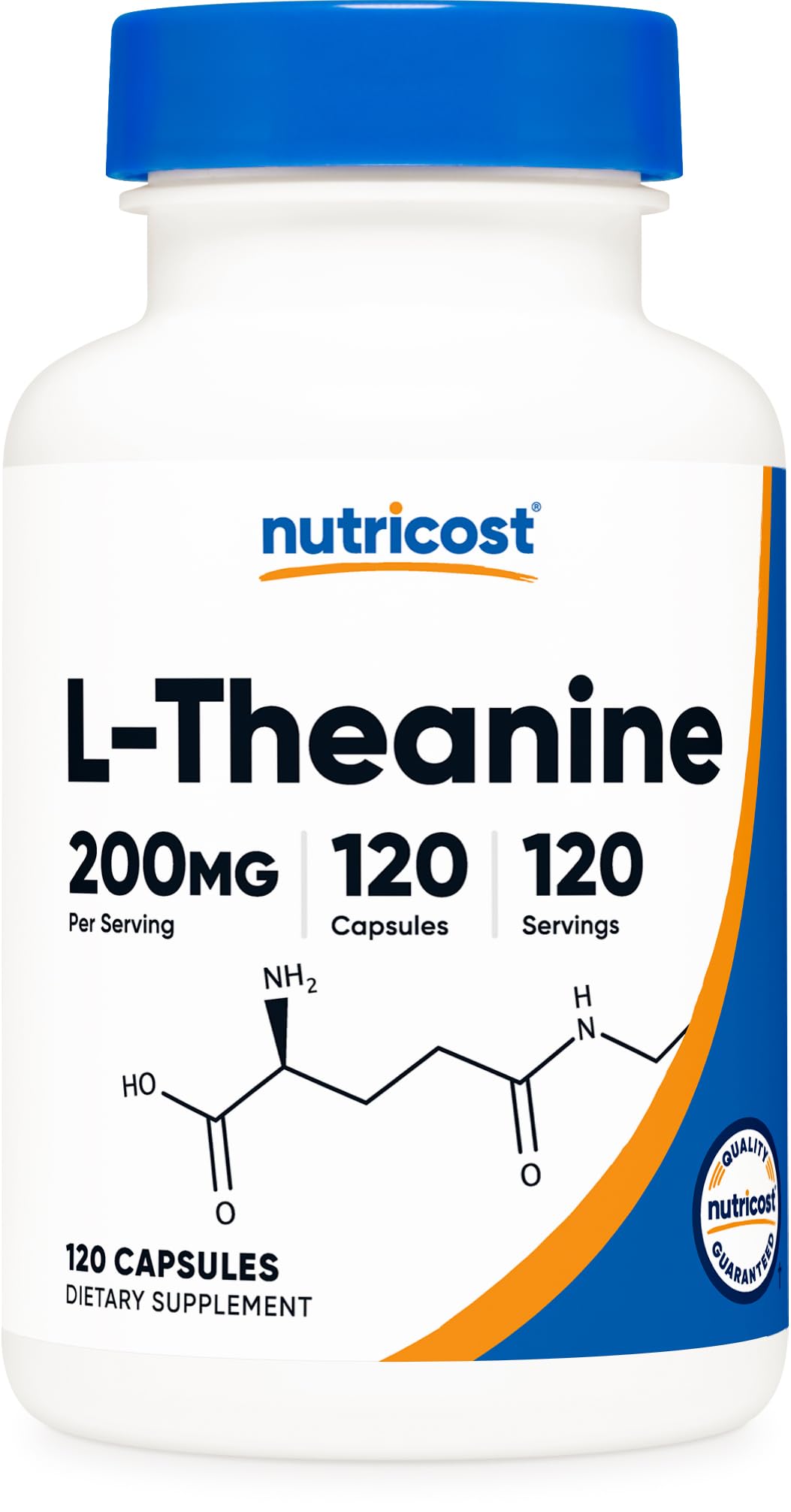 Nutricost , L-Theanine, 200 Mg, 120 Capsules
