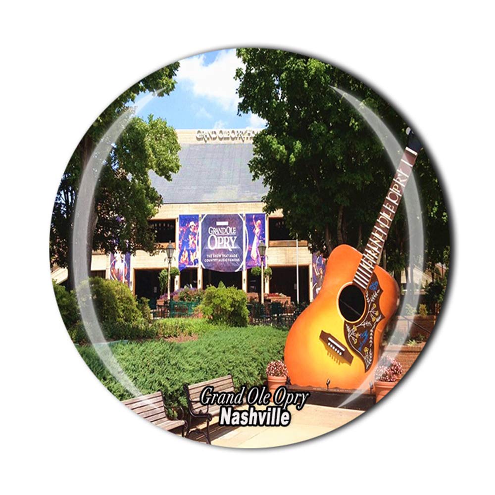 Muyu Magnet Nashville Tennessee Grand Ole Opry Nashville Usa Fridge Magnet Souvenir Gift Magnetic Sticker