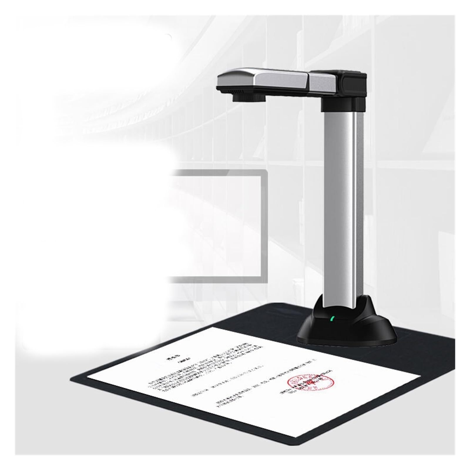 Scanner per Documenti, Scanner for documenti con visualizzatore di fotocamera OCR for insegnare scanner USB in formato A4 HD 13-25MP for PC portatili(18MP A3)