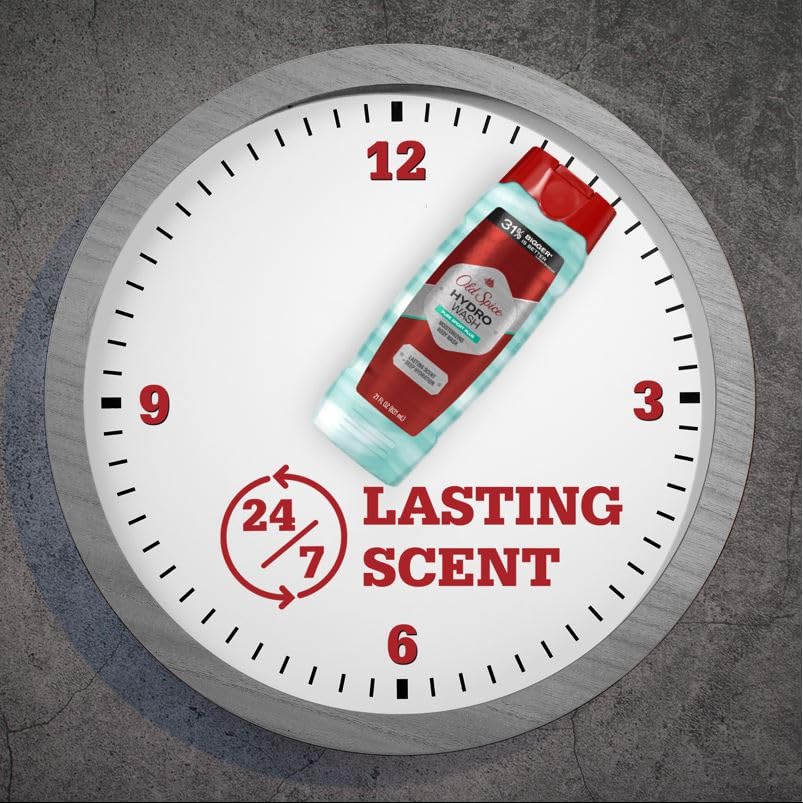 Miniatura 2 de Old Spice Gel de baño hidratante Hydro Wash Pure Sport Plus, 21 onzas