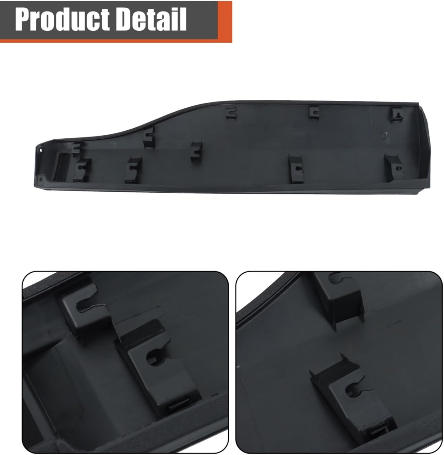 Left Side Rear Lower Door Molding Trim Replacement for Rav4 2019-2022 75078-0R070 TO1504108