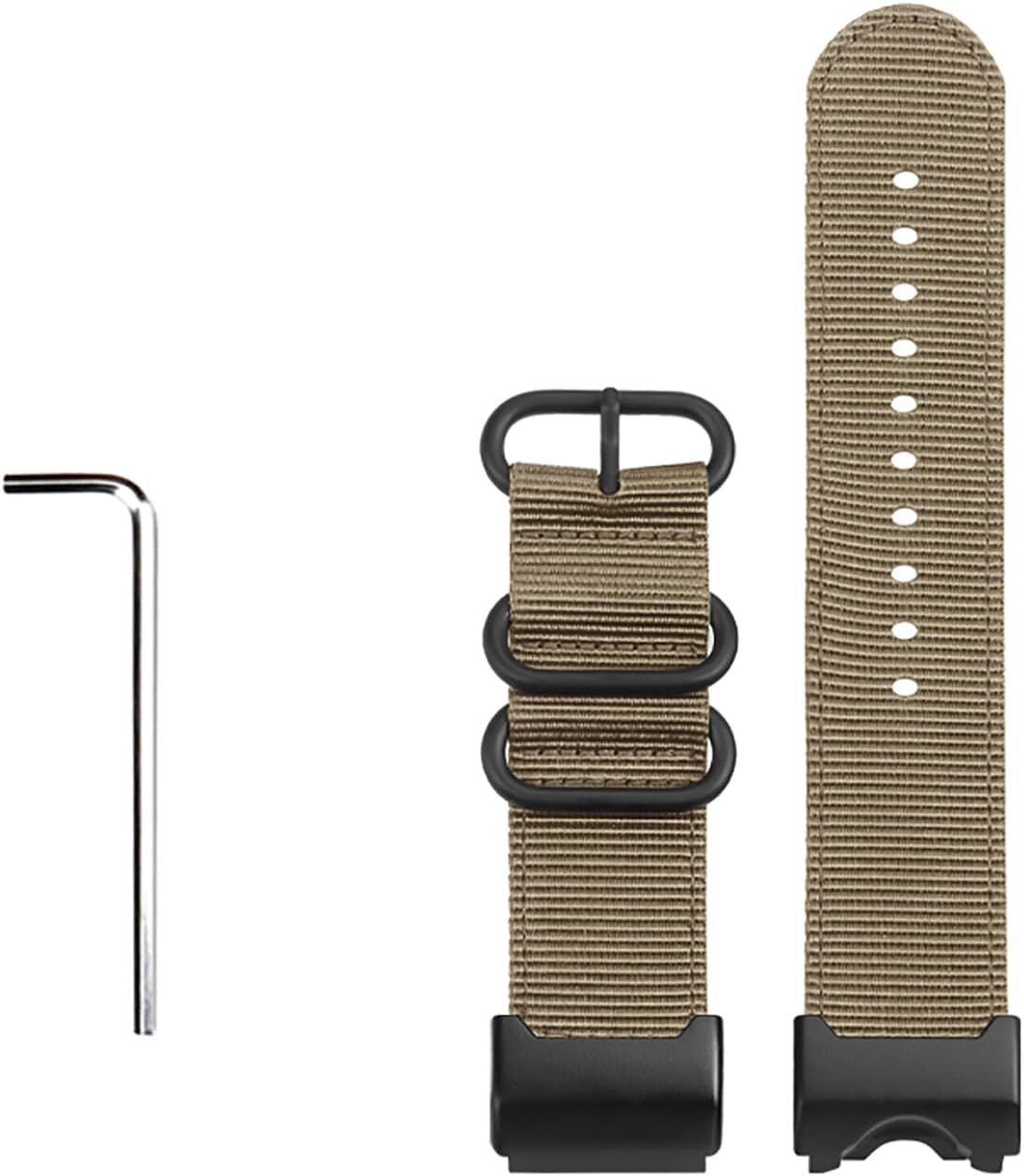 Nylon Watch Band Compatible with CASIO Mudmaster GWG-1000GB Replacement Strap
