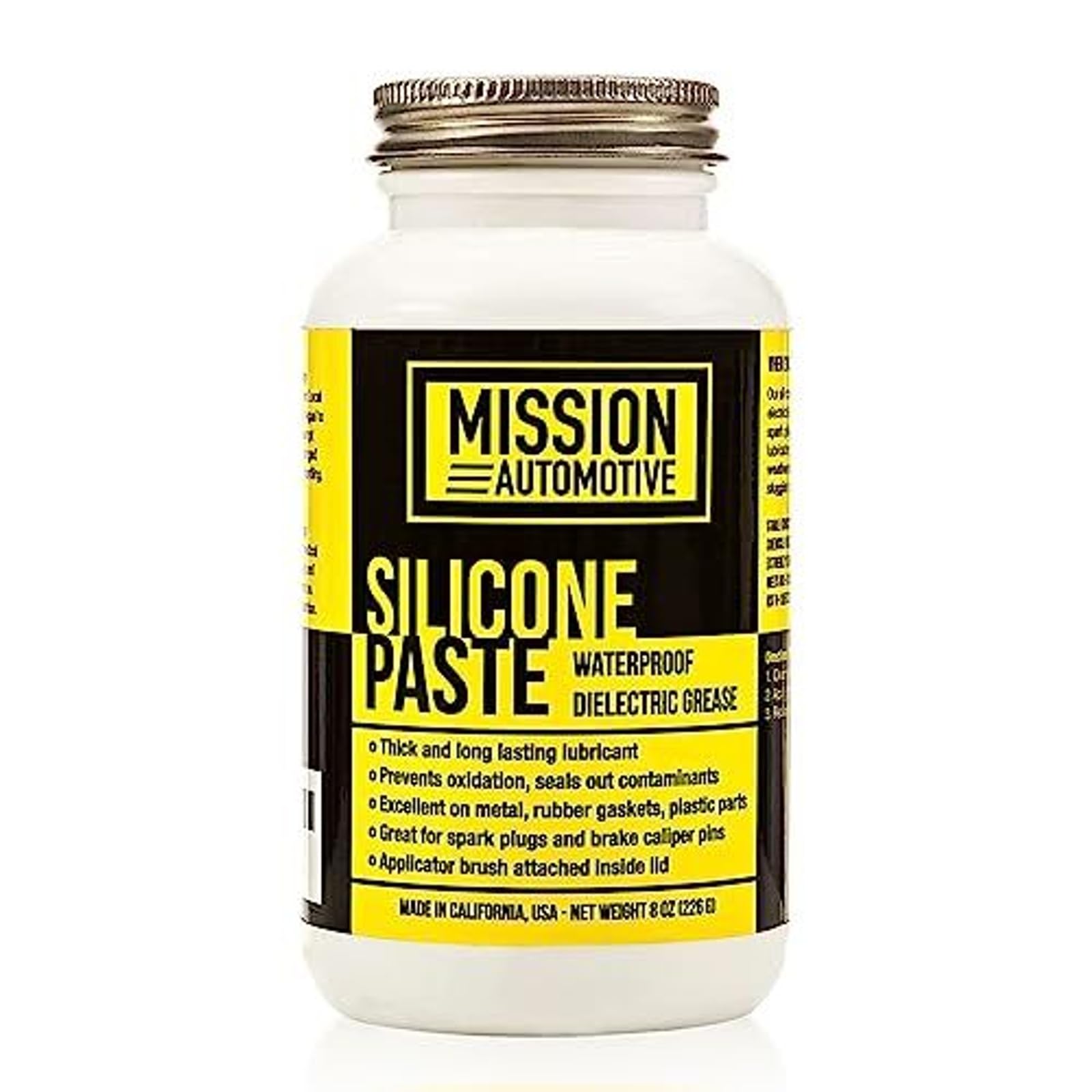 Dielectric Grease/Silicone Paste/Waterproof Marine Grease (8 Oz.) Made in USA