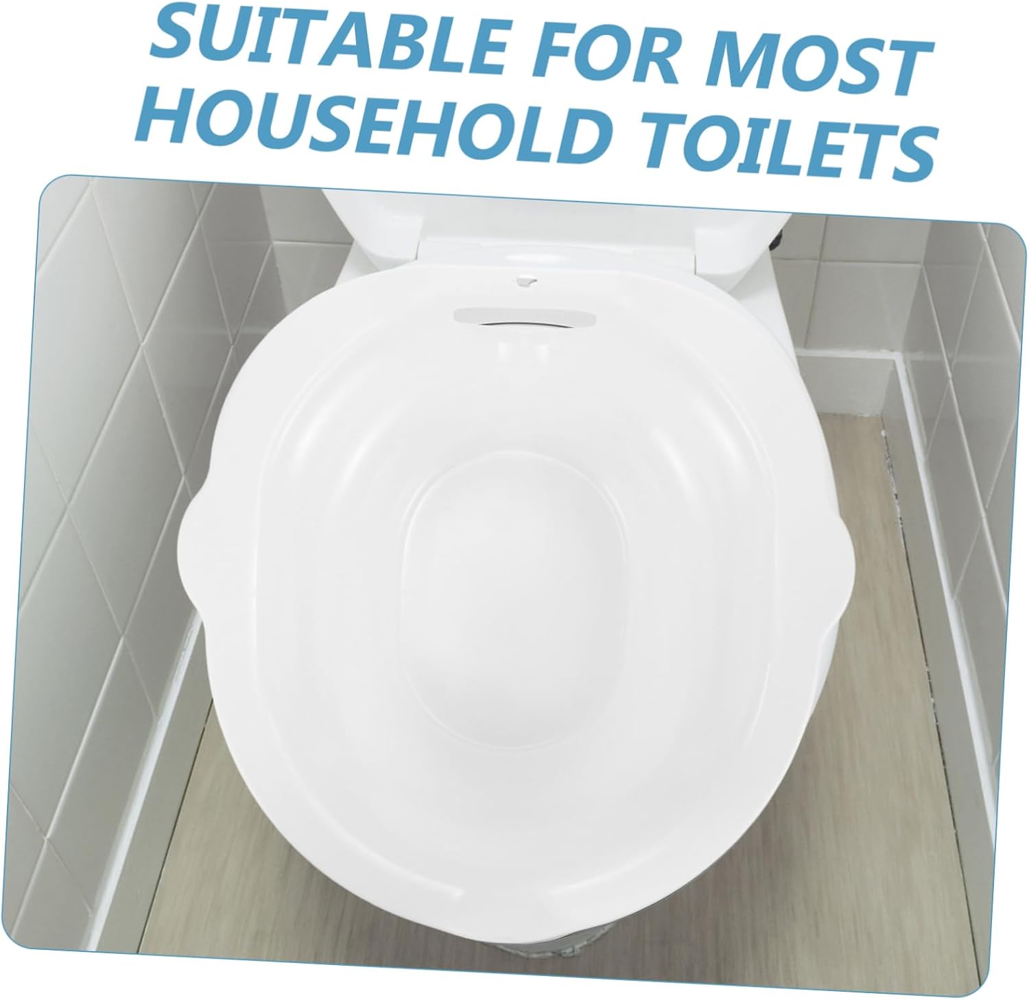 Toyvian Sitz Bath Basin for Postpartum Care Portable Wash Basin for Women Non-Slip Design Thickened Pp Material for Comfortable Soaking and Recovery