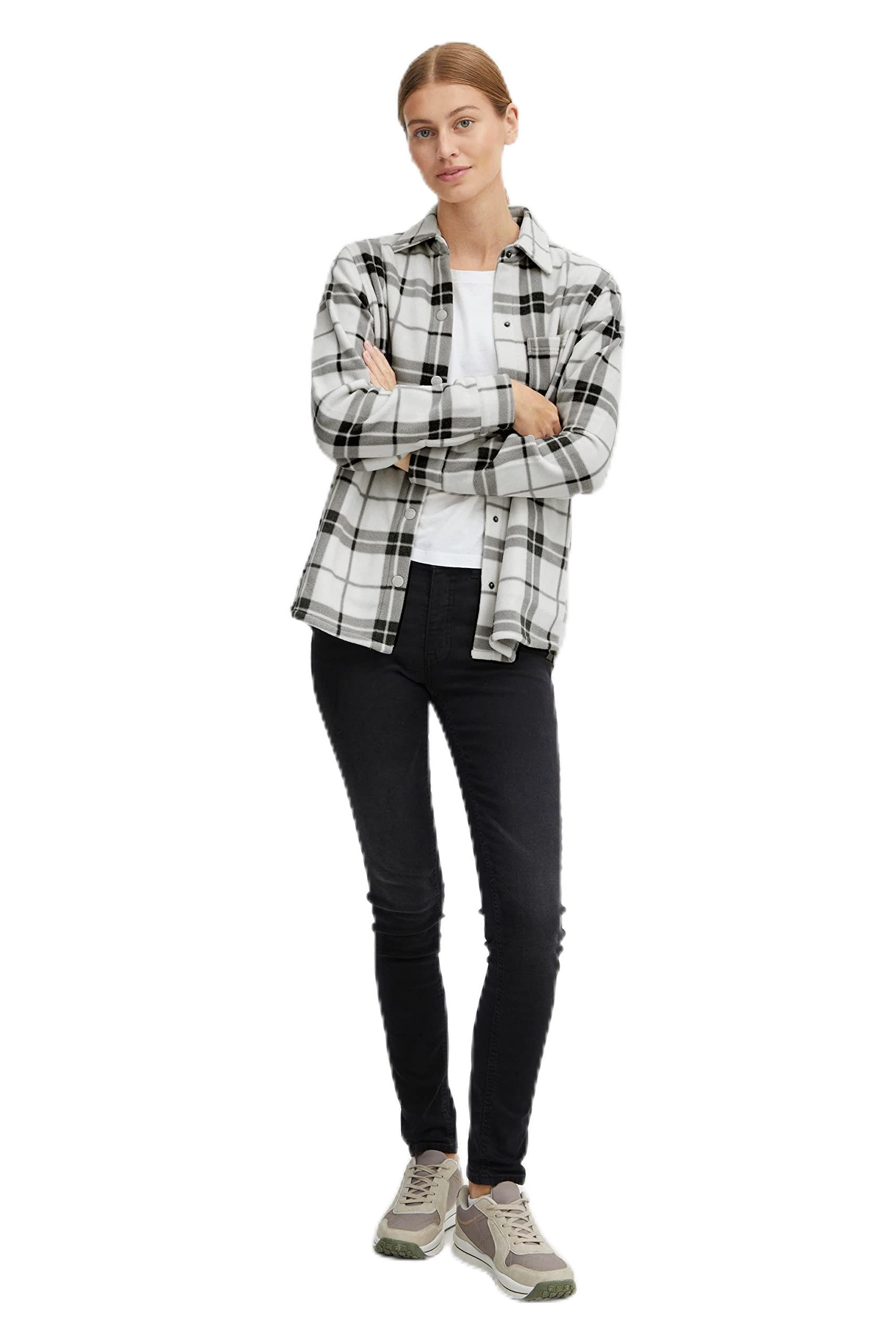 OXMO OXChia Damen Fleecejacke Jacke Übergangsjacke
