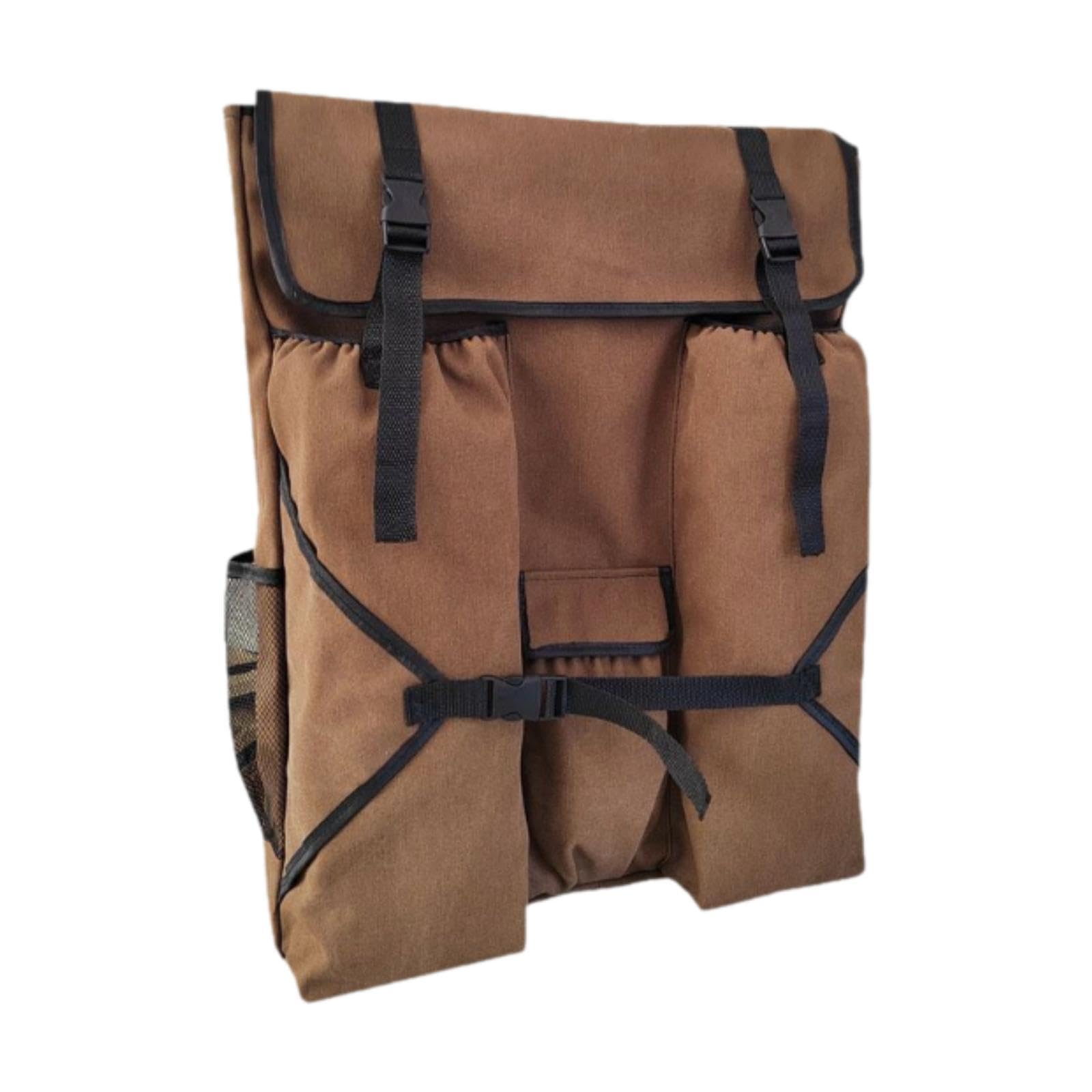 Mochila para El Almacenamiento de Suministros Artísticos, Impermeable, para Estudiantes Y Creadores, MarrÓn