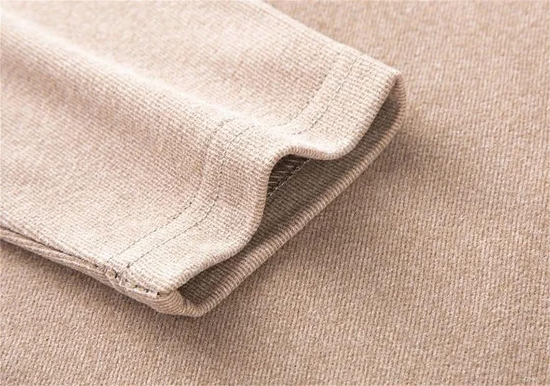 Sudaderas tipo polo holgadas de manga larga para hombre