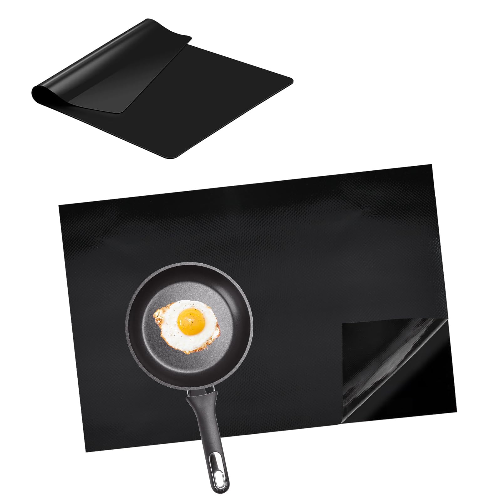 Protector Encimera Cocina 52x78cm Protector Vitroceramica Induccion Arañazos Antideslizante Solo Aplicable a Cocinas de Inducción (Estufas Magnéticas)