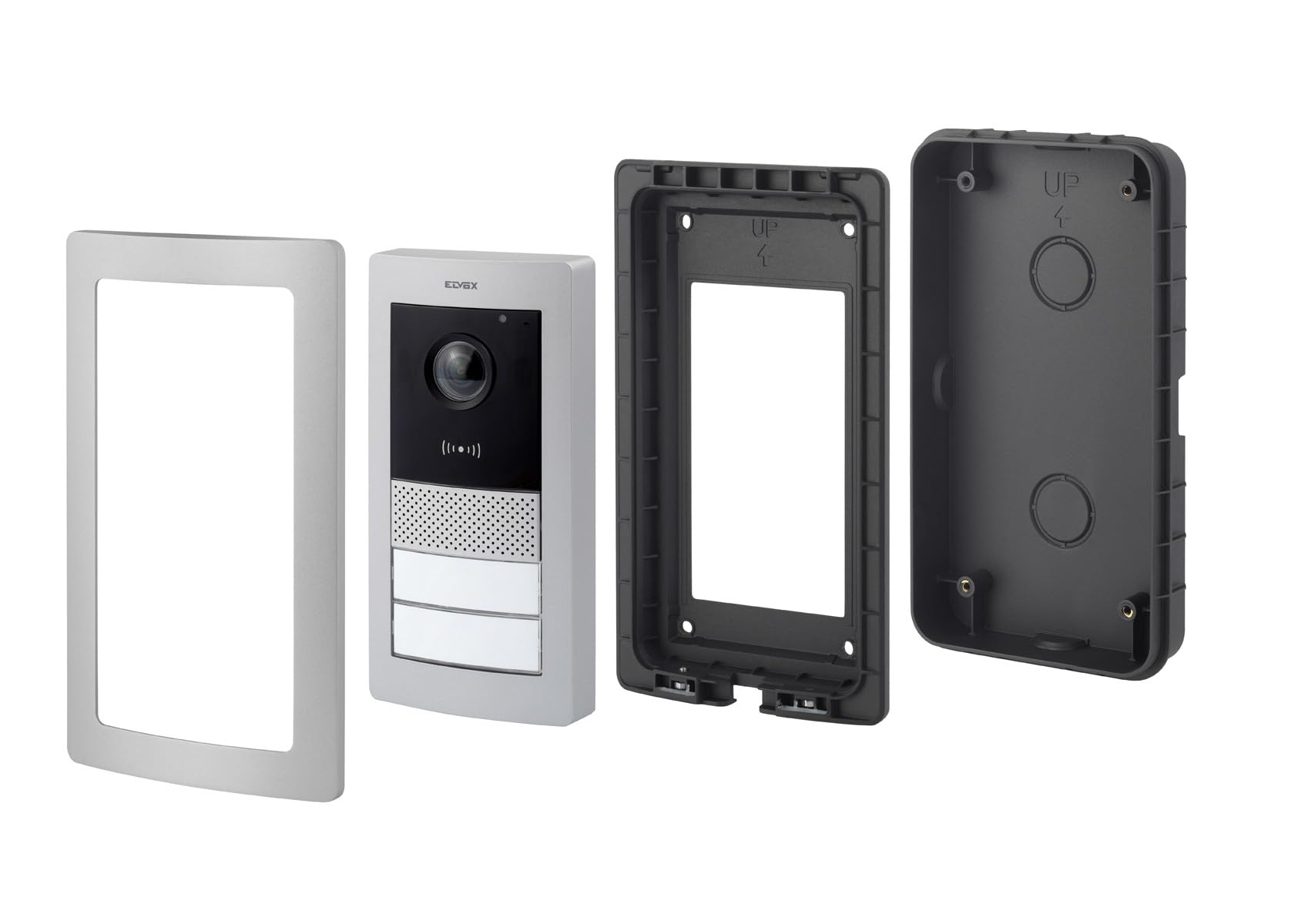 Vimar 42920.F Kit accessori per installazione da incasso targa 42920.P: 1 cornice, 1 supporto e 1 scatola da incasso