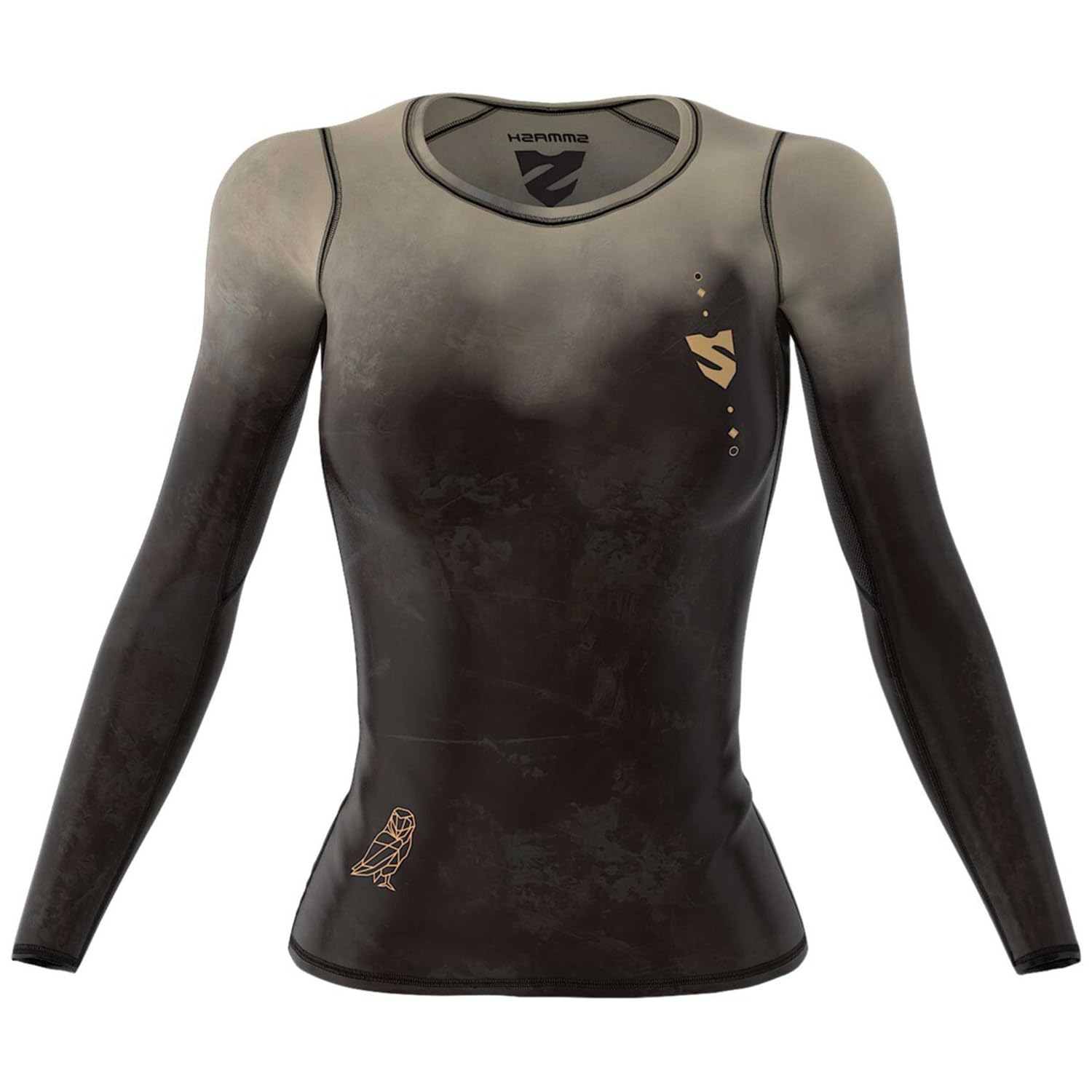 SMMASH Pride Womens Long Sleeve Compression Tops, Breathable and Light, Functional Thermal Shirt for Crossfit, Fitness, Yoga, Gym, Running, Sport Long Sleeved, Antibacterial Material… — view 12