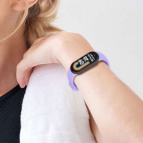 Miniatura 6 de AWINNER Bandas compatibles con Xiaomi Mi Band 8 Smartwatch Pulseras de repuesto para Mi 8