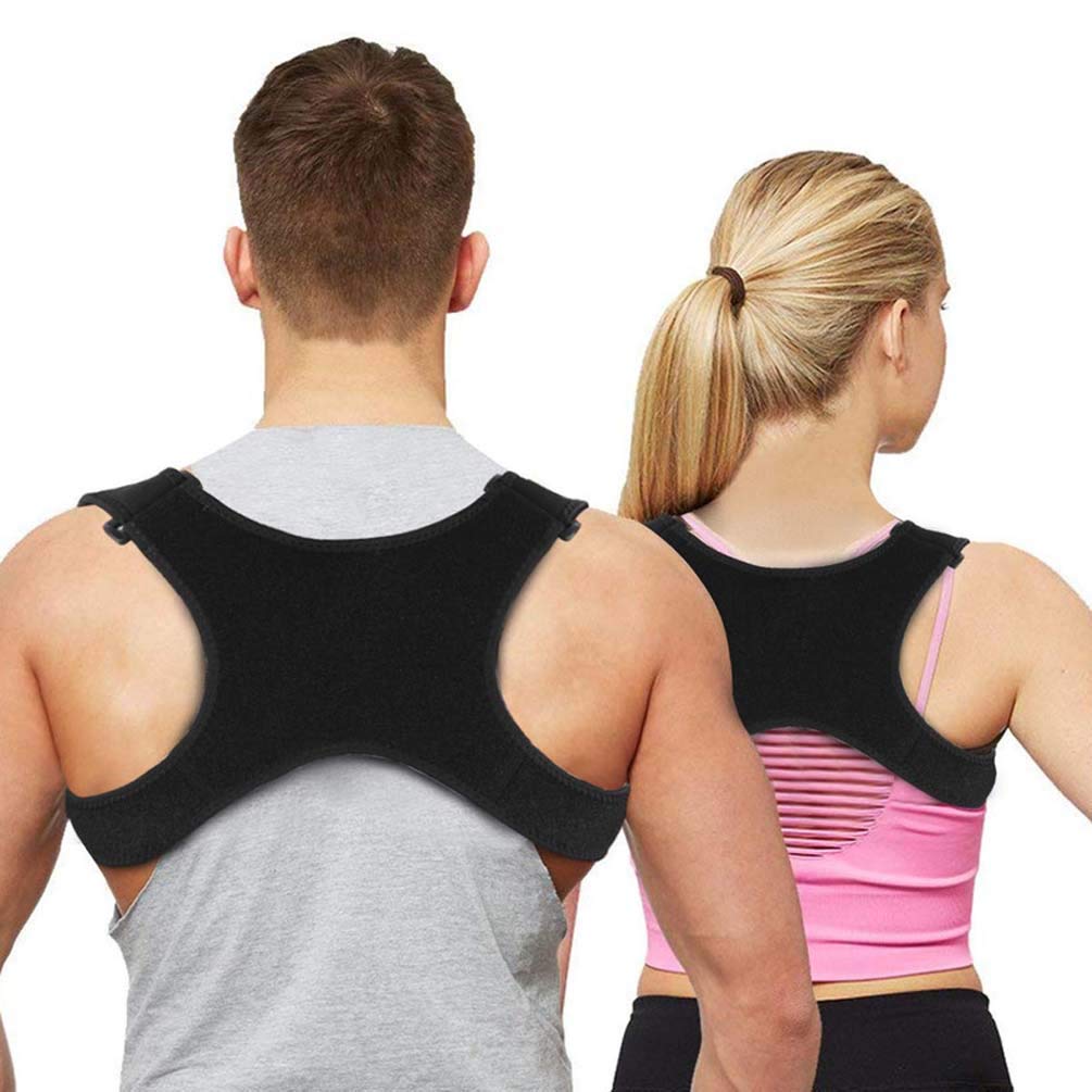 Bene Correttore Postura Schiena Spalle per Uomo e Donna, Fascia Posturale Spalle e Schiena, a Fascia Traspirante Regolabile Posturale Correzione Unisex, L