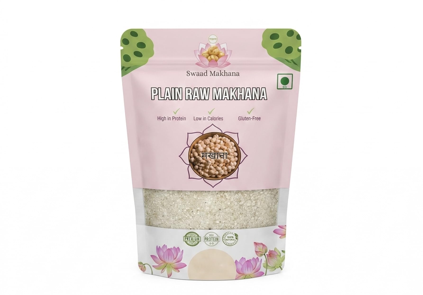 PHOOL SWAAD Makhana Powder 100% Natural Fox Nut Flour 100GM-image-37