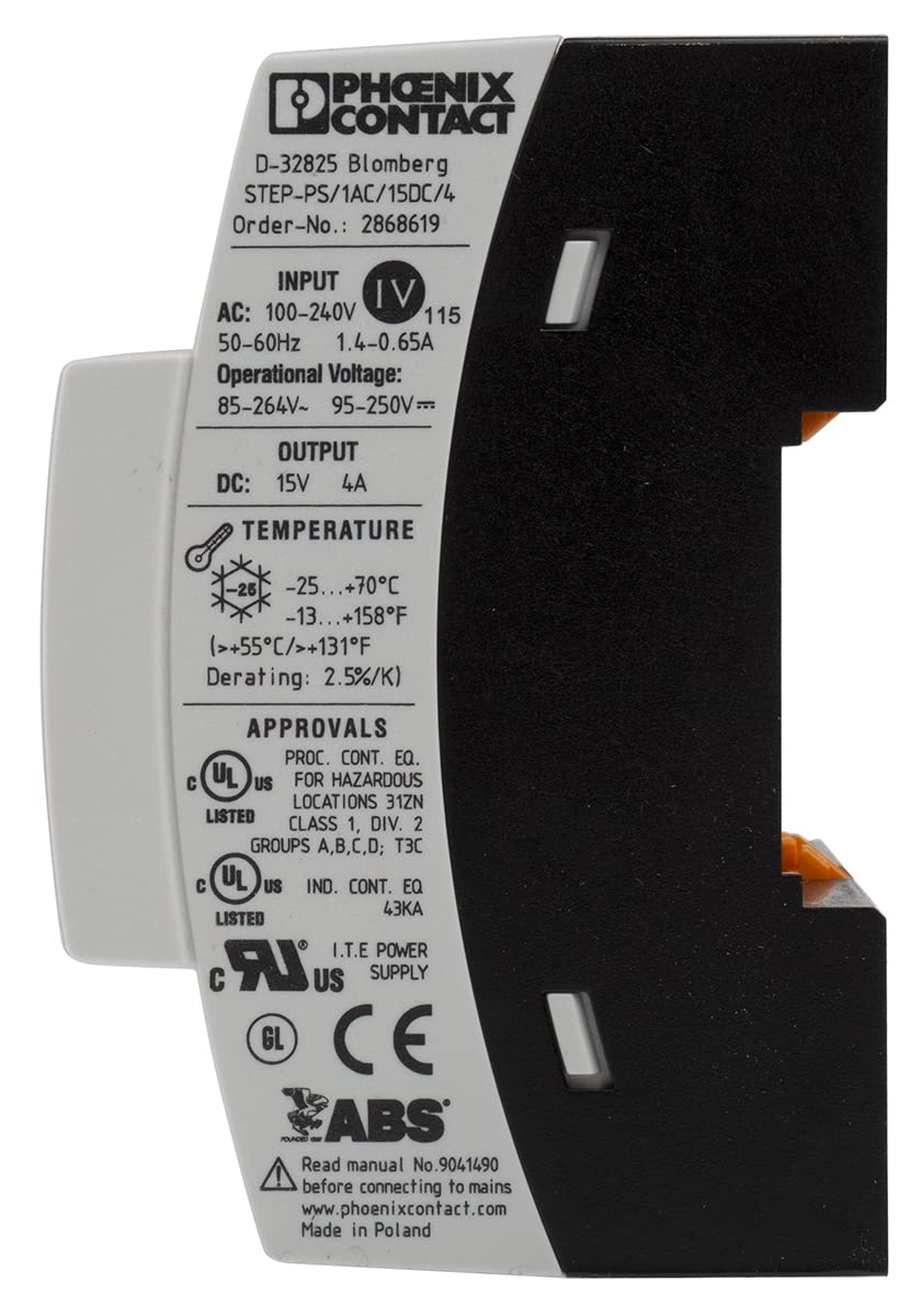 Phoenix Contact zasilacz STEP-PS/ 1AC/15DC/4, 2868619
