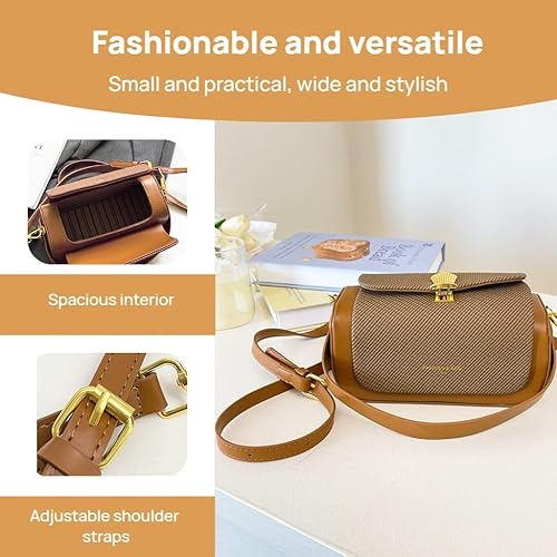 Miniatura 4 de Mini bolso cuadrado de las señoras bolso de moda bolso bandolera de cuero para mujer