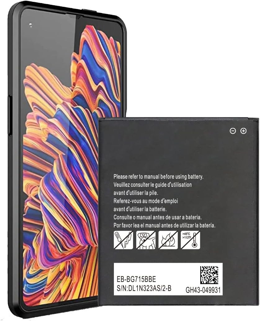 Battery for Galaxy XCover Pro/Xcover 6 Pro, New Upgrade