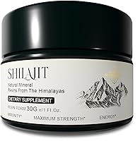 Vista 1 de Shilajit Pure Himalayan Organic-600mg Himalayan Shilajit Resin with Fulvic Acid and 85+ Trace Minerals Complex-High Potency for Energy-Immune