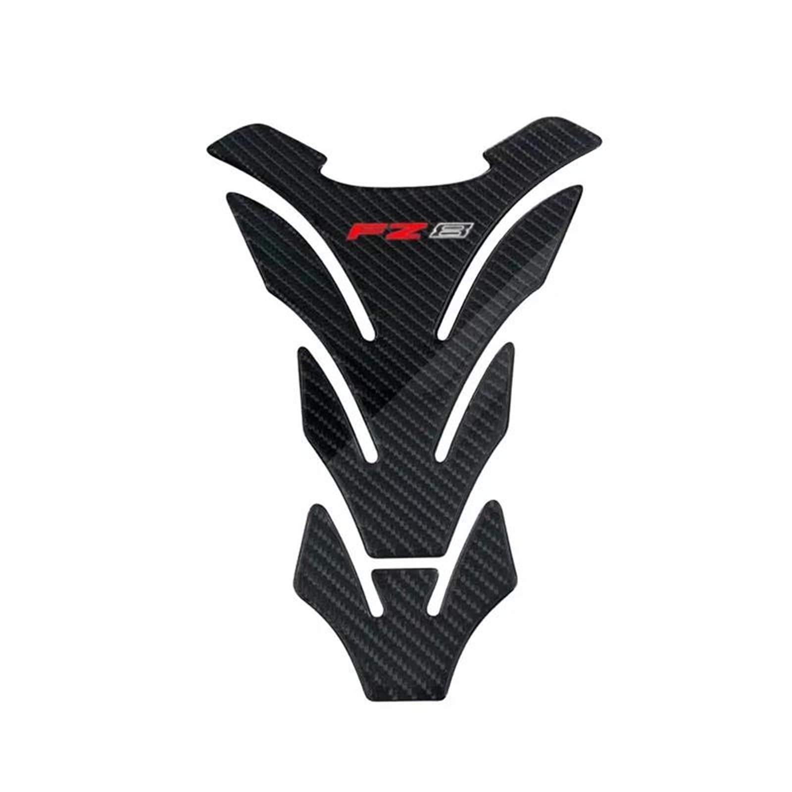 for Yamaha FZ8 FZ Carbon Fiber Tank Gas Cap Fuel Filler Pad Cover Sticker