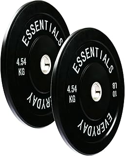 BalanceFrom Color Coded Olympic Bumper Plate Weight Plate