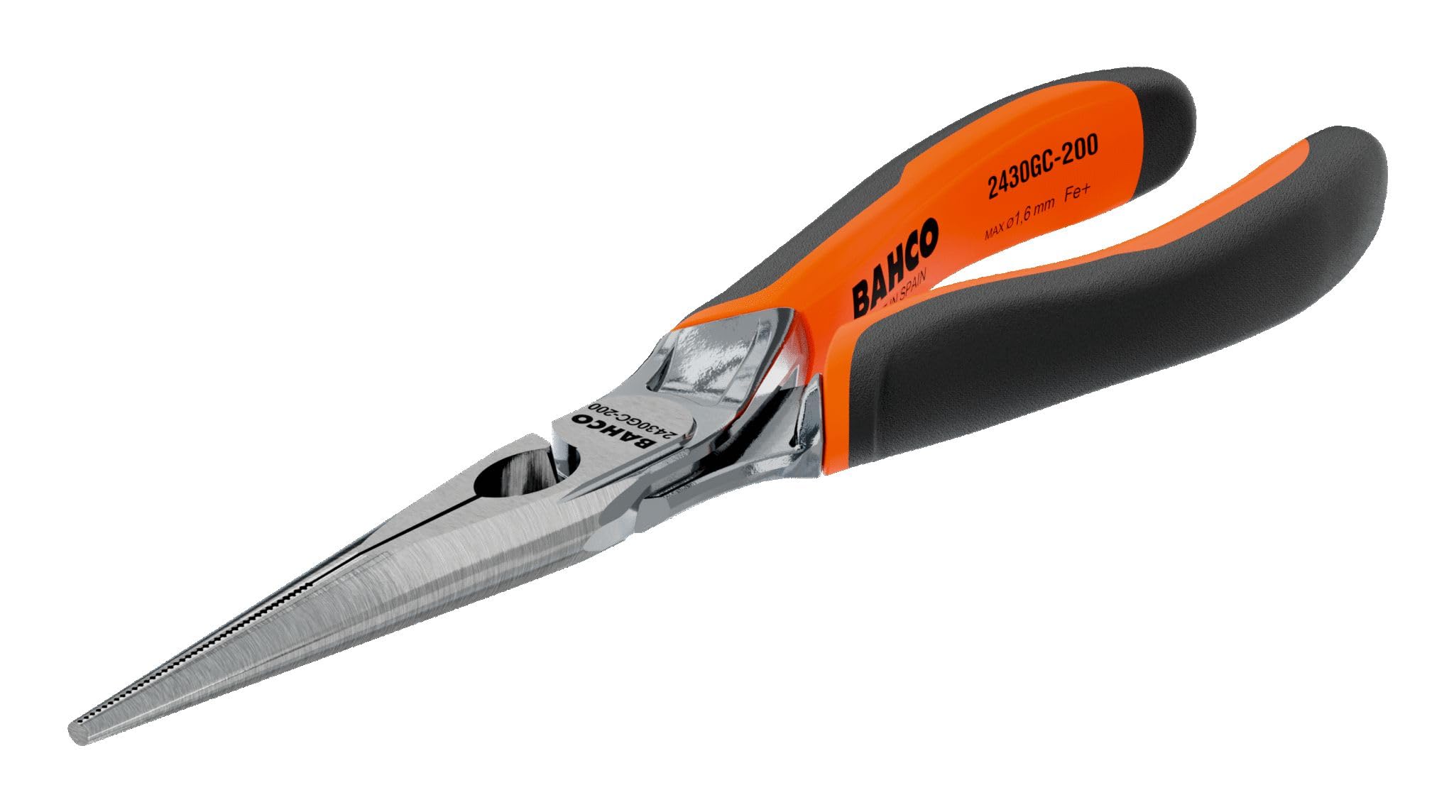Bahco 2430 GC-160 IP ERGO Round Nose Pliers 160mm Rust-Resistant C...