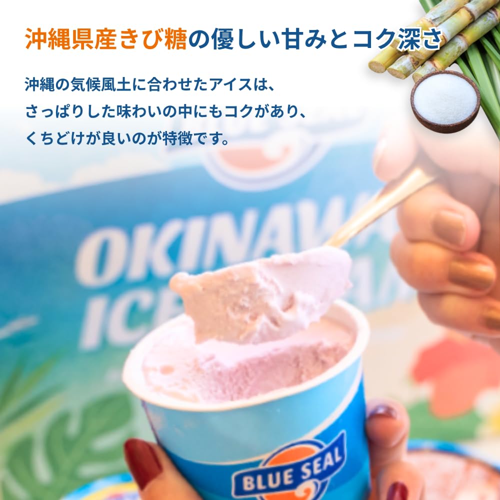 Amazon.co.jp: 【沖縄のおいしさをご家庭でも】ブルーシール アイス 12