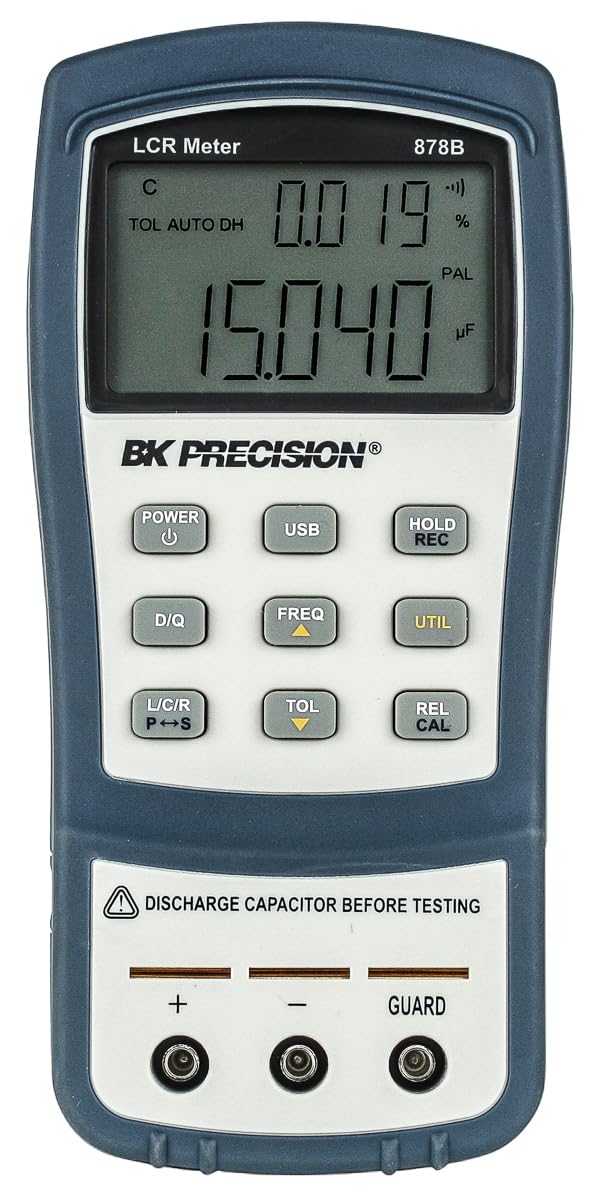 B&K Precision 878B Dual Display Handheld Universal LCR Meter