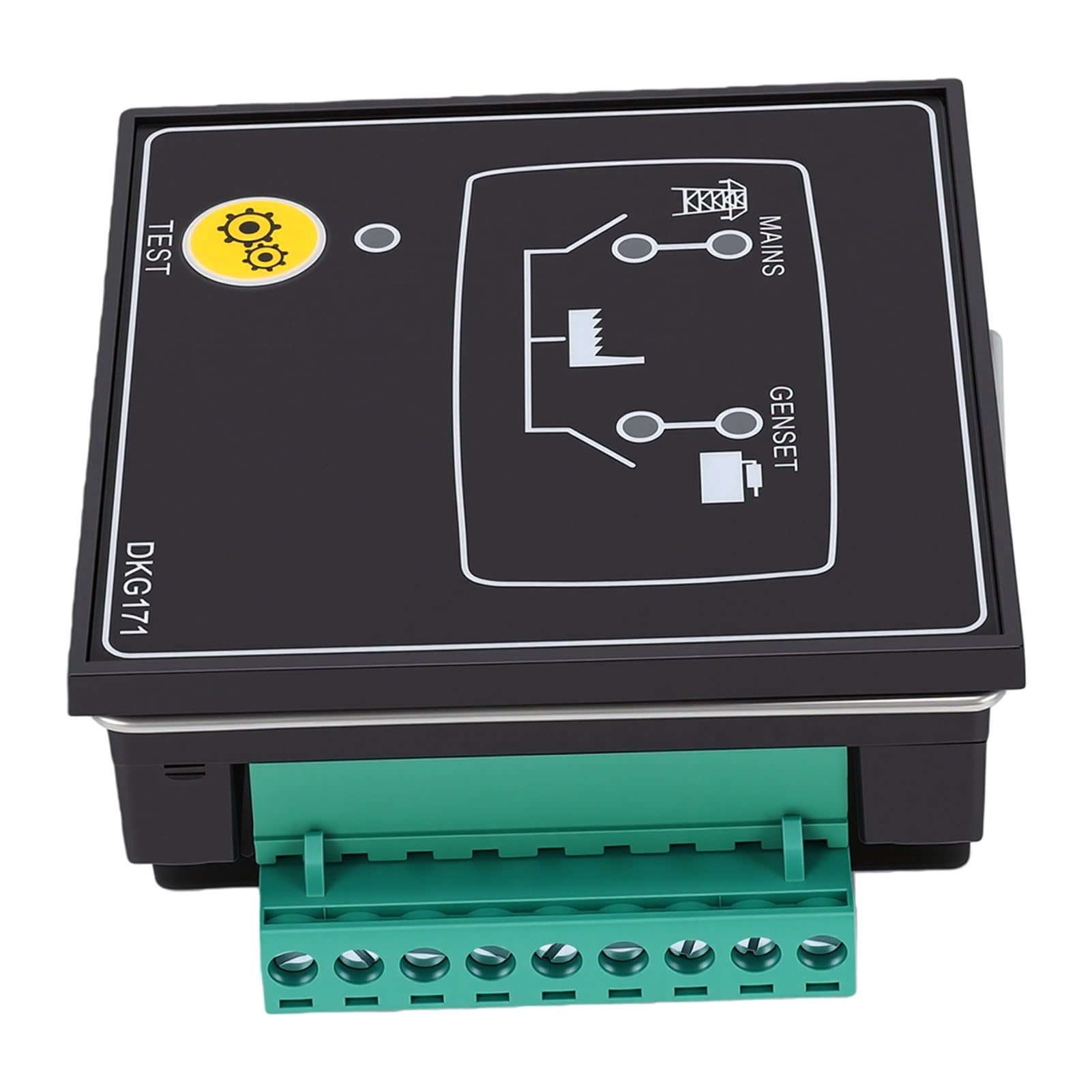 Controlador de Generador con Pantalla LED Ajustable para Aplicación de Interruptor de Transferencia Automática, Detección de Energía de Red Trifásica, Fácil Instalación para Uso Doméstico e