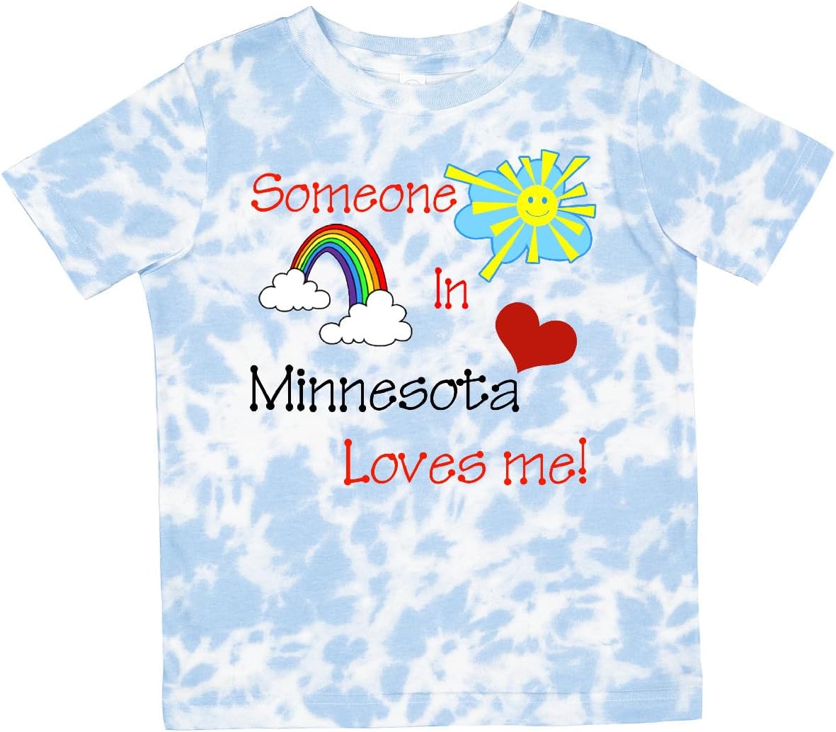 inktastic Someone in Minnesota Loves Me Toddler T-Shirt
