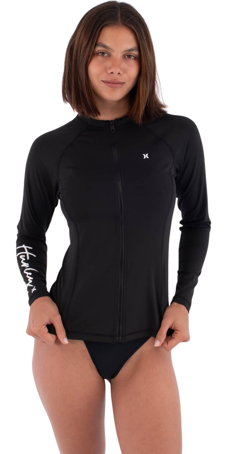Hurley Women's Long-Sleeved Surf Lycra T-Shirt Femme