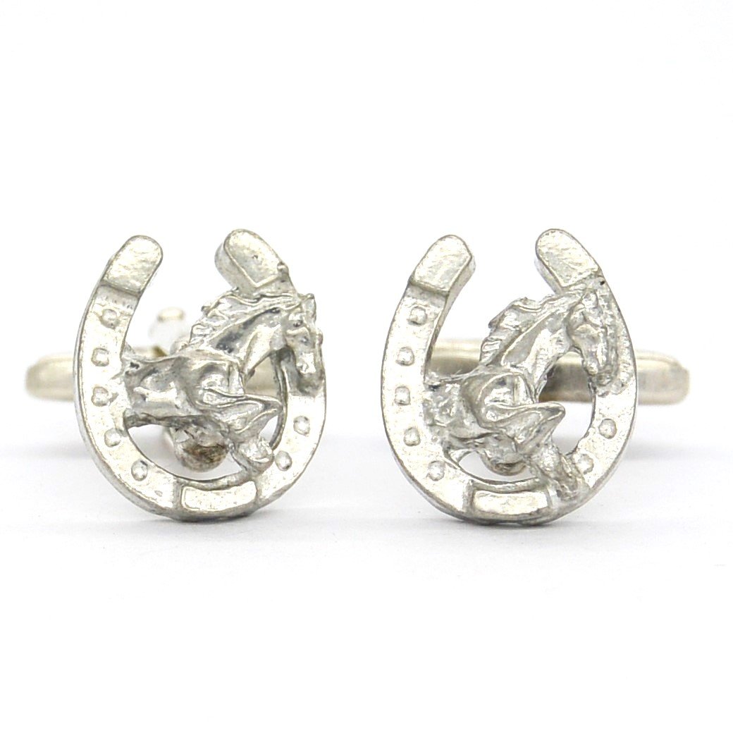 William Sturt Katzen Manschettenknöpfe - Handgegossen Aus Bleifreiem Deutschen Zinn | Einzigartiges Geschenk