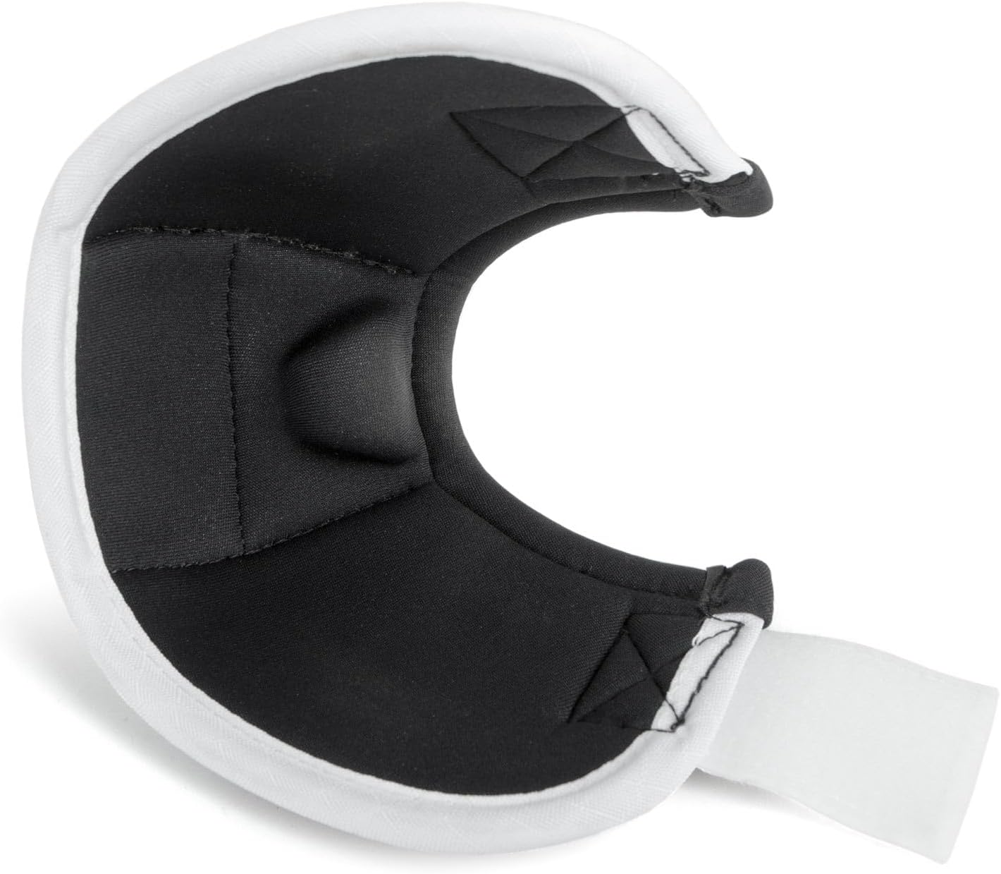 Jeffers Equine No Turn Bell Boots for Horses - White, Medium | Shock Absorbing Hoof Protection | Secure Double Hook & Loop Closure, Perfect for Travel, Turnout, Training, & Riding - 1 Pair