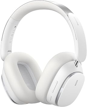 Baseus Bowie H1 wireless headset, Bluetooth 5.2 white