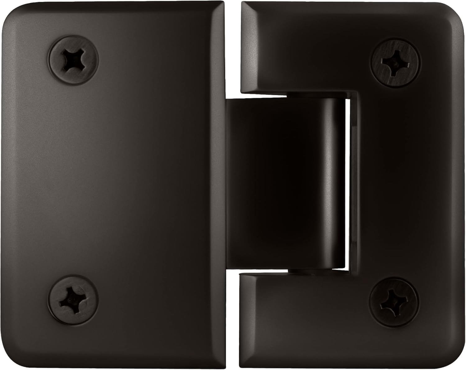 CRL Pinnacle 180 Series Oil Rub Bronze 180º Glass-to-Glass Standard Hinge