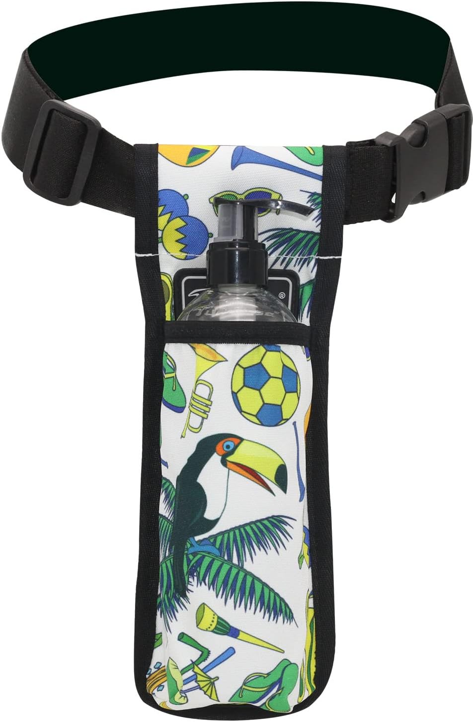 Massage Bottle Bag Massage Oil Holster Lotion Holster Massage Therapist Massage Oil Holster Massage Lotion (TH1KD-Ash Leaves)