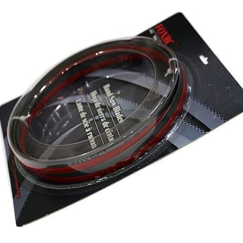 Vista 2 de FOXBC Hoja de sierra de cinta bimetálica de 62 pulgadas x 1/2 "x 14 TPI para corte de metales