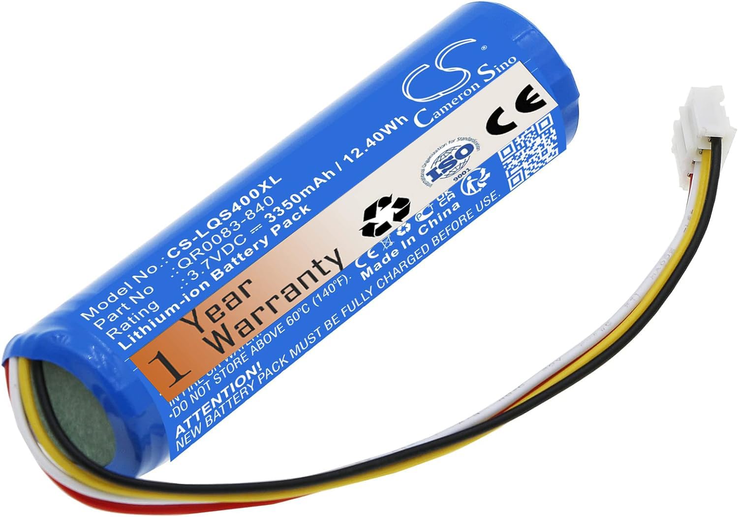 Ejjinenbby 3.7V IQ Panel 4 IAN034NA Battery Replacement for Qolsys IQ Panel 4 IQP4003BLK IQP4004 IQP4006BLK IQ Panel 4 PowerG IQP4005 IQP4001 IQP4002BLK IQP4006 IQP4003 IQP4004BLK 3350mAh