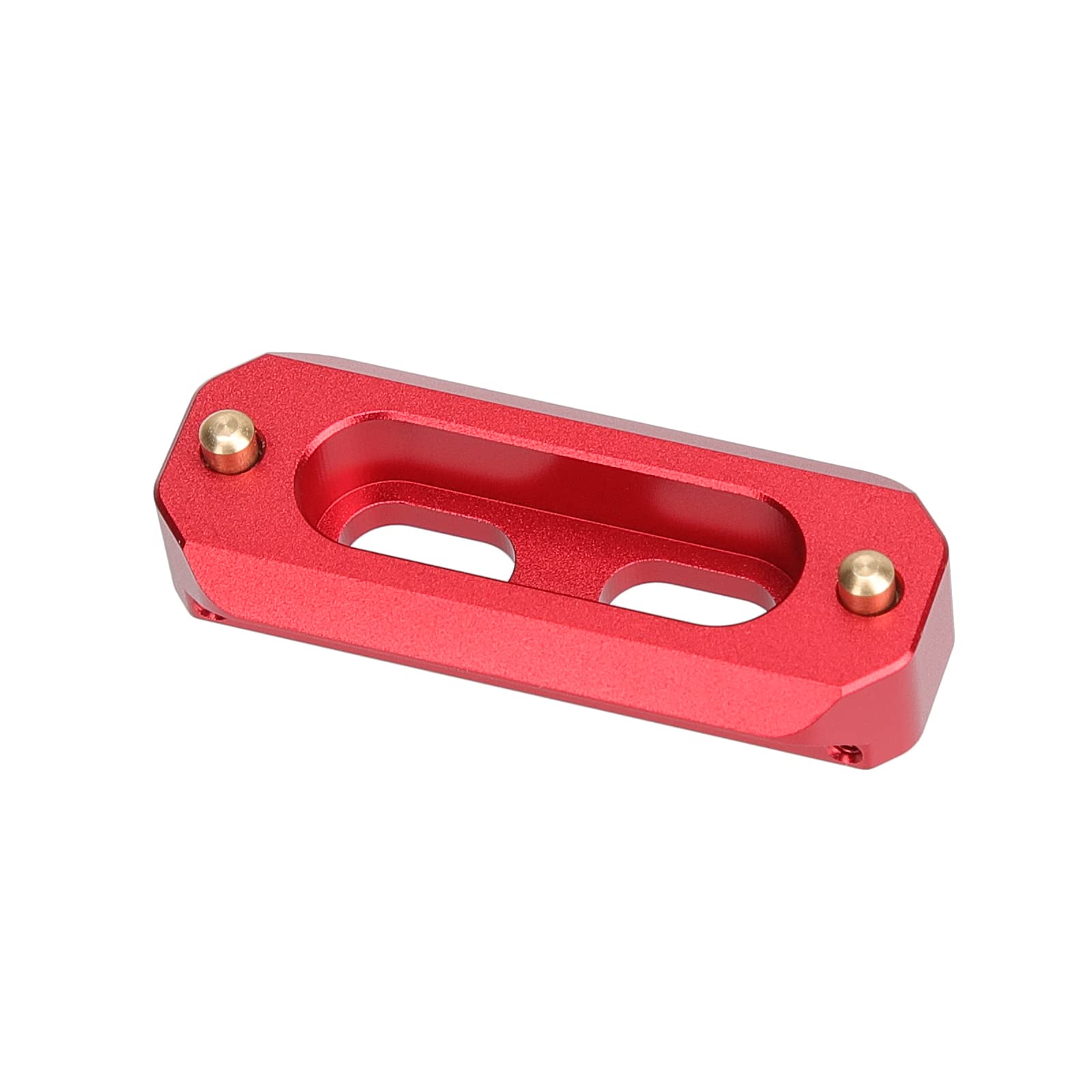 CAMVATE Barre De Sécurité 100 Mm Rouge Avec Goupilles à Ressort - Rail Anti-Chute Pour Cage Photo