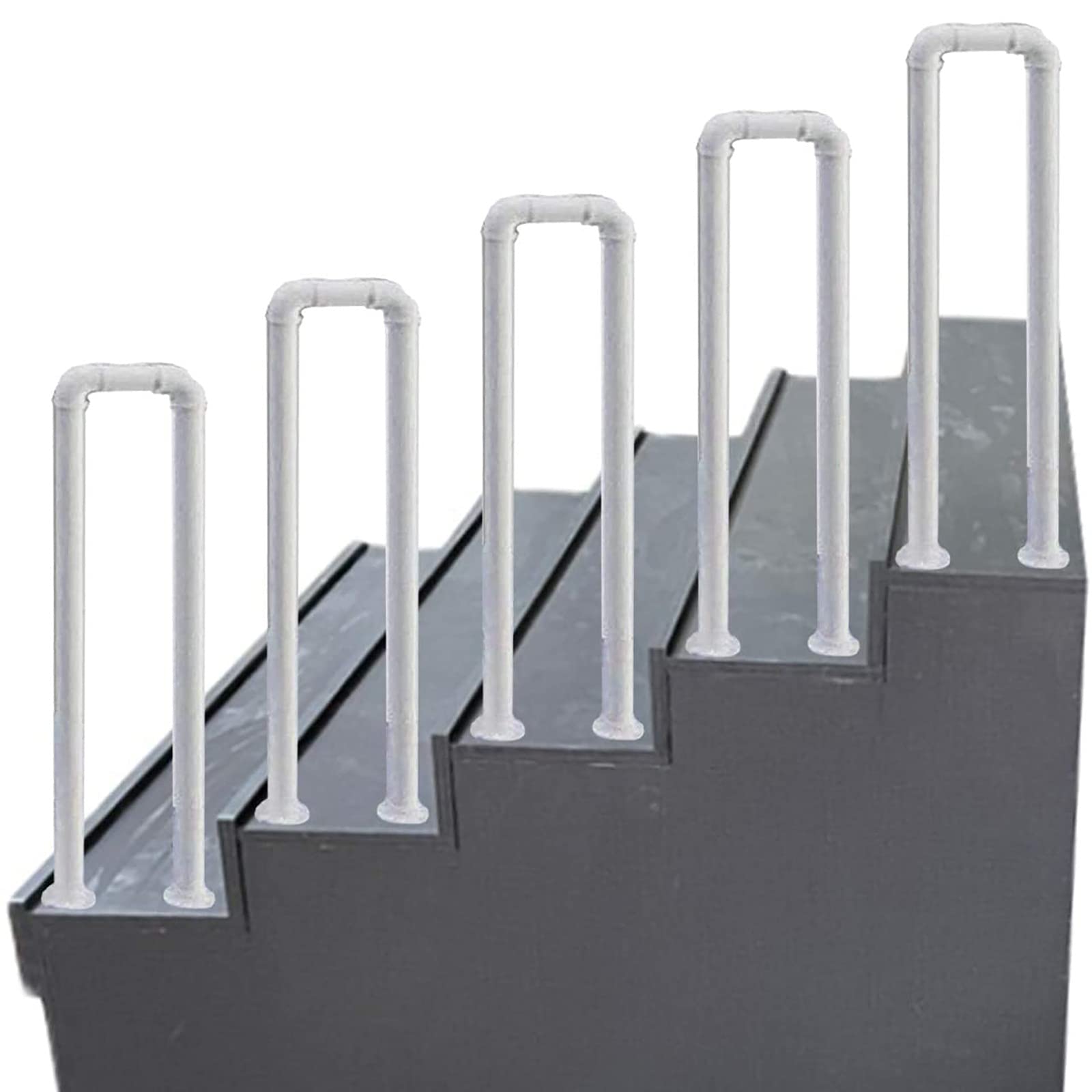 Rampe d'escalier 1 marche : fixez cette barre d'appui pour éviter les glissades