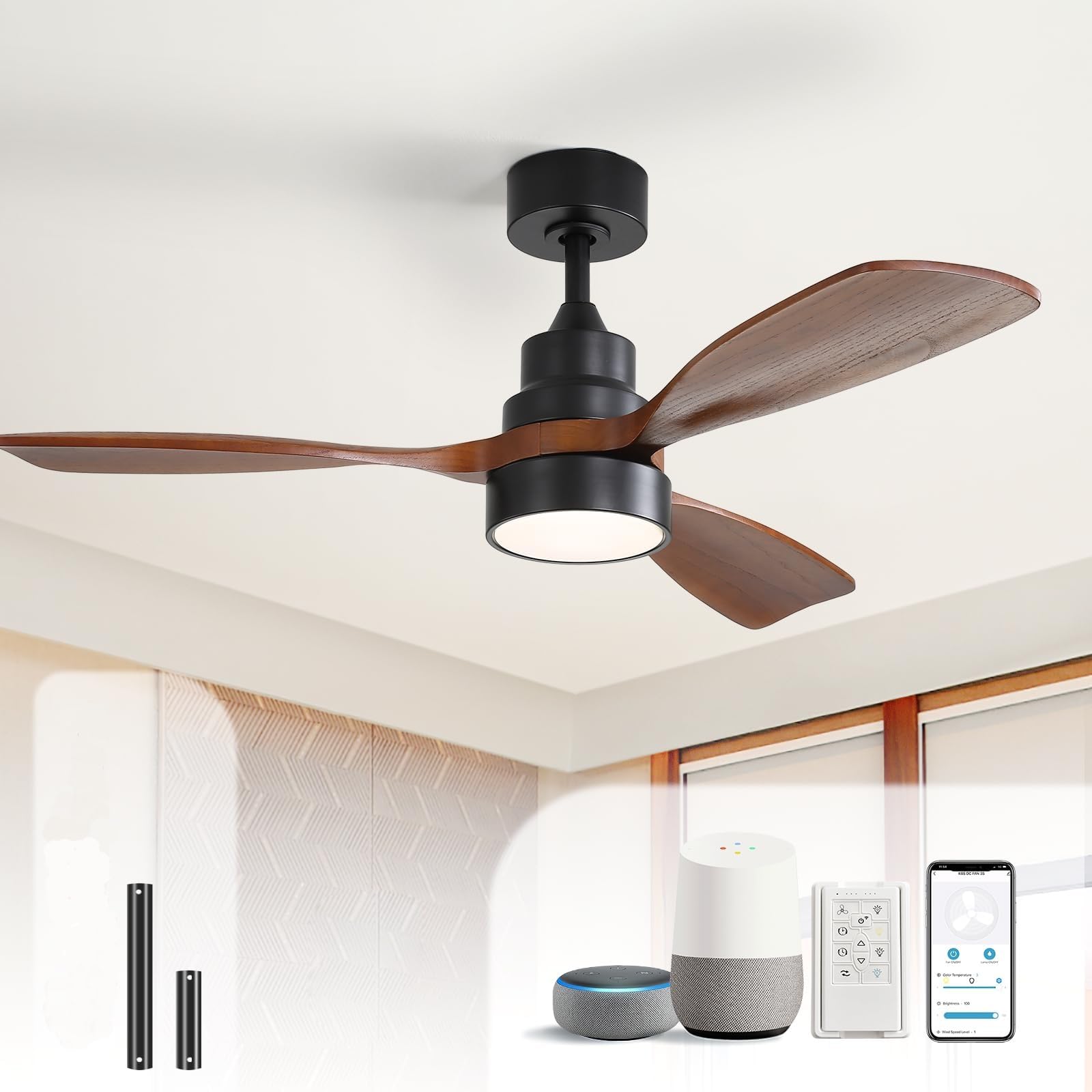Sofucor 48 Inch Smart Ceiling Fan