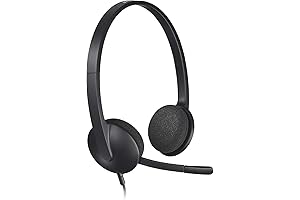 Logitech Usb Headset H340: Elevate your communication experience