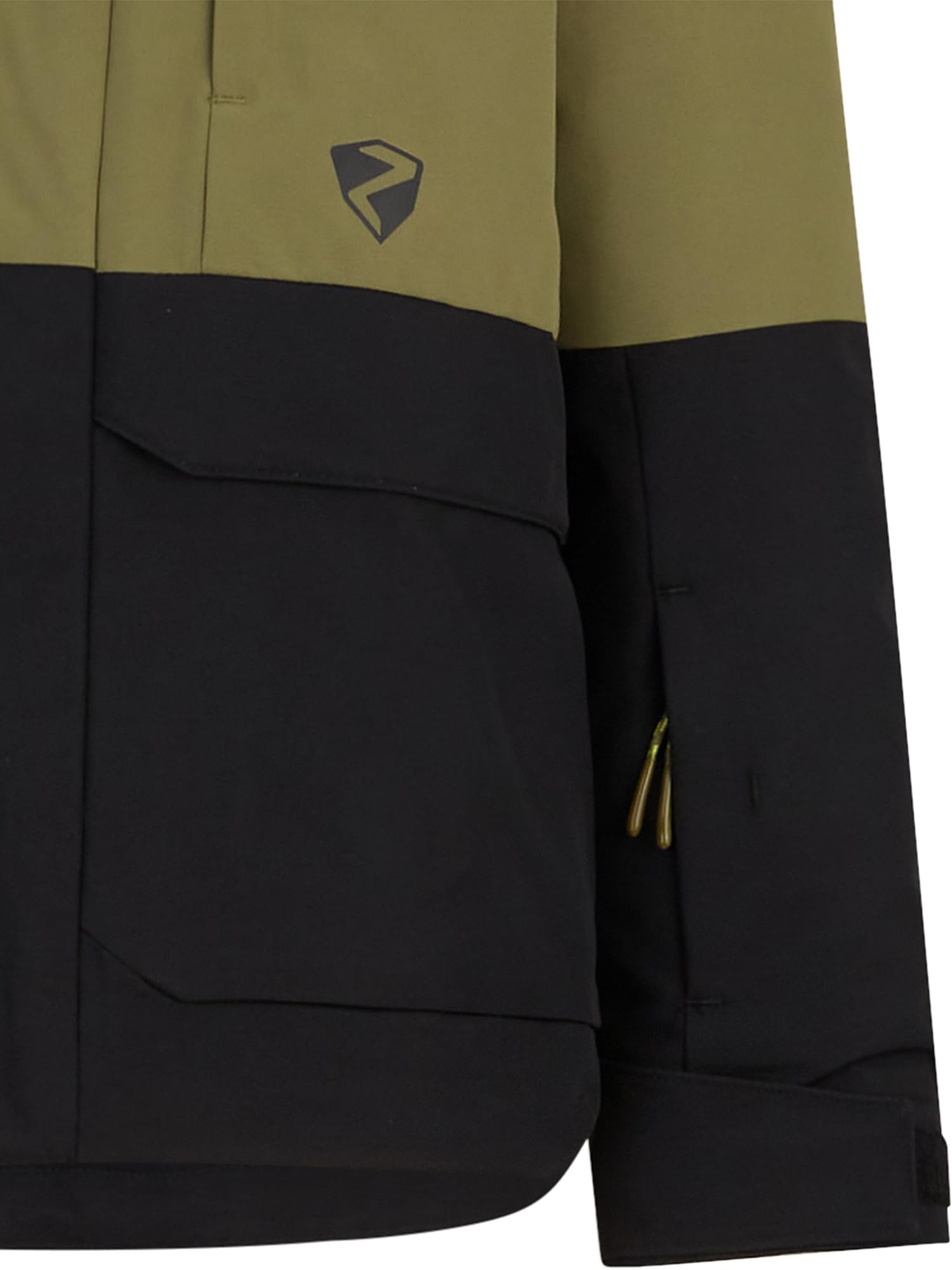 Ziener Alim Giacca da sci/invernale, calda, traspirante, impermeabile Unisex - Bambini e ragazzi