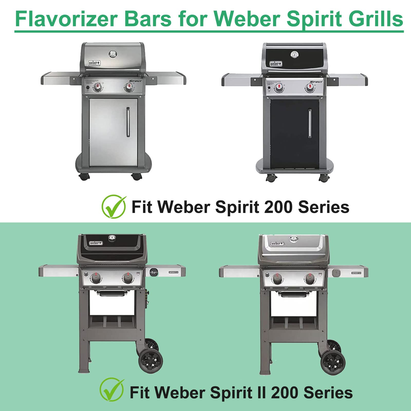 WELL GRILL 30-53 cm, set di barre e tubi per bruciatore, in