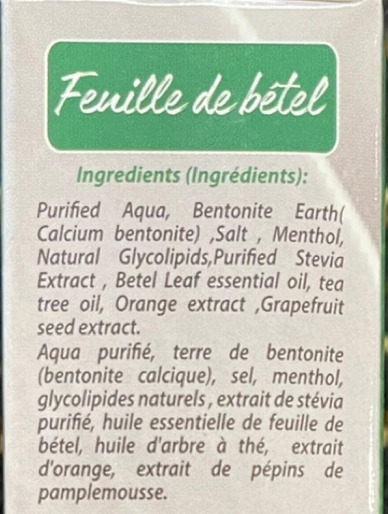 BENTODENT TOOTHPASTE Natural Oral Care Toothpastes for Entire Family Incl Kids (Betel Leaf) BENTODENT TOOTHPASTE Natural Oral Care Toothpastes for Entire Family Incl Kids (Betel Leaf)