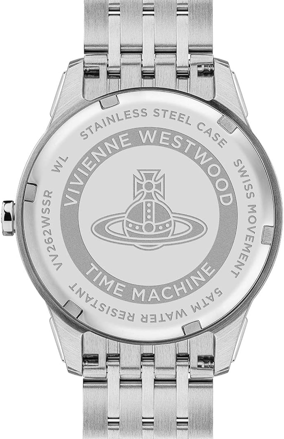 Orologio Al quarzo Donna, misura cassa 37.00mm con quadrante Argento Analogico e cinturino Argento in Acciaio inossidabile VV262WSSR Orologio Al quarzo Donna, misura cassa 37.00mm con quadrante Argento Analogico e cinturino Argento in Acciaio inossidabile VV262WSSR