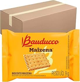 Biscoito Maizena Bauducco Caixa Com 100 Sachês