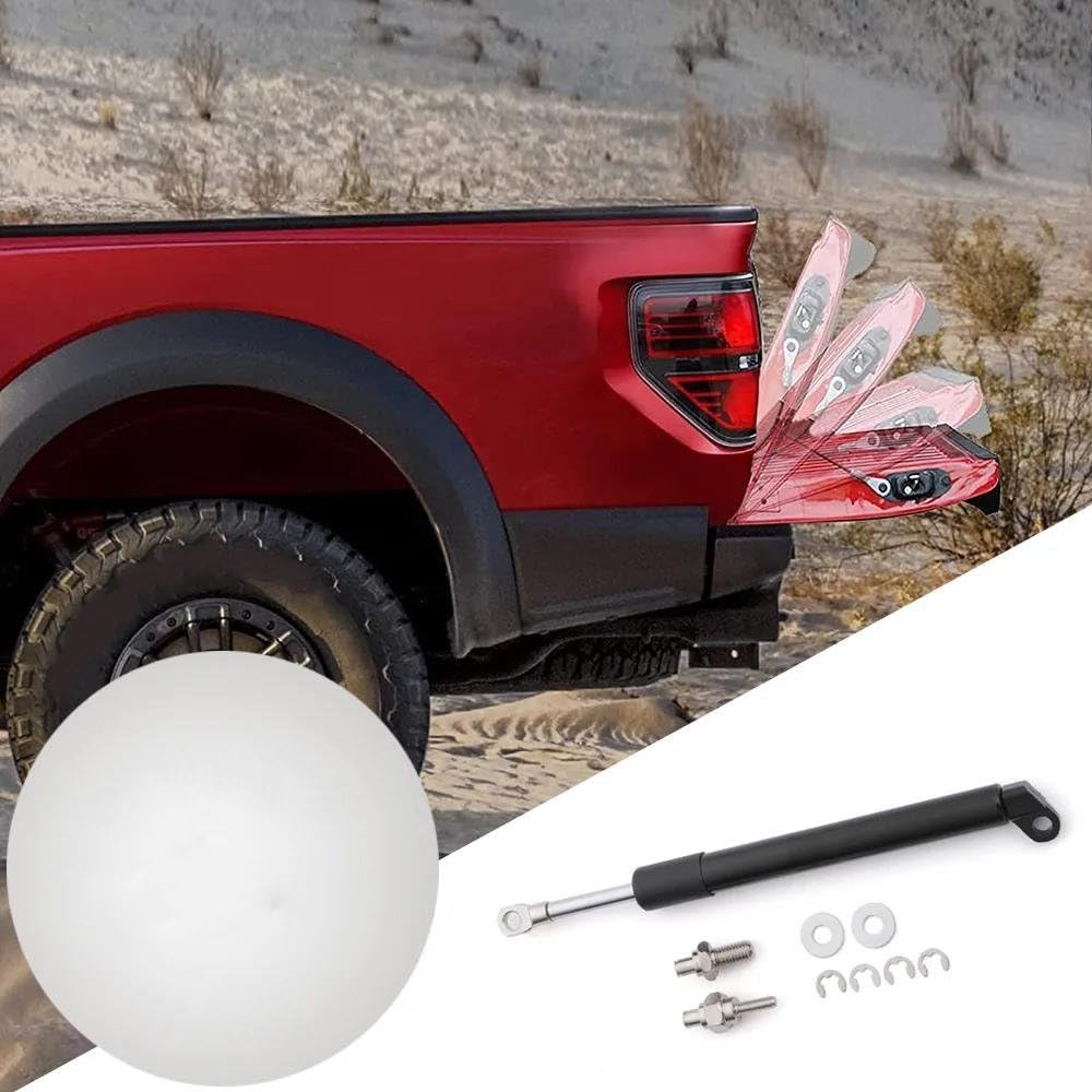 SICOTTON Supporti Sollevamento Portellone Posteriore Per Ford Ranger T9 (2022-2025) - Ammortizzatori Cofano Nero, Montaggio Facile