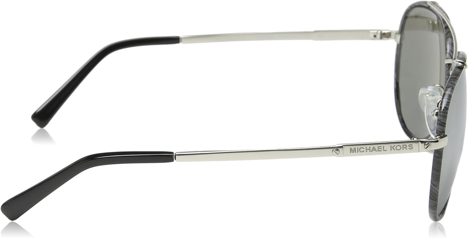 Miniatura 3 de Michael Kors IDA MK1019 - Gafas de sol 11666G-59 - Marco de mármol gristono plateado, MK1019-11666G-59