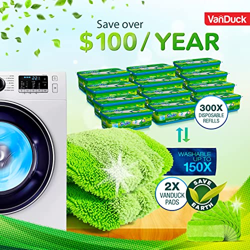 Generic Reusable Mop Pads Compatible With Swiffer Sweeper Mops (4-Pack) - Washable Microfiber Mop Pads For Wet & Dry Use - All Purpose Floor Mopping And Cleaning Product #TOP4